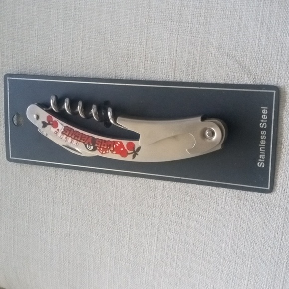 4/$15  Las Vegas Multi Tool Bar Bottle Opener Corkscrew Cherries New - Picture 4 of 6